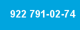 922 791-02-74 922 791-02-74